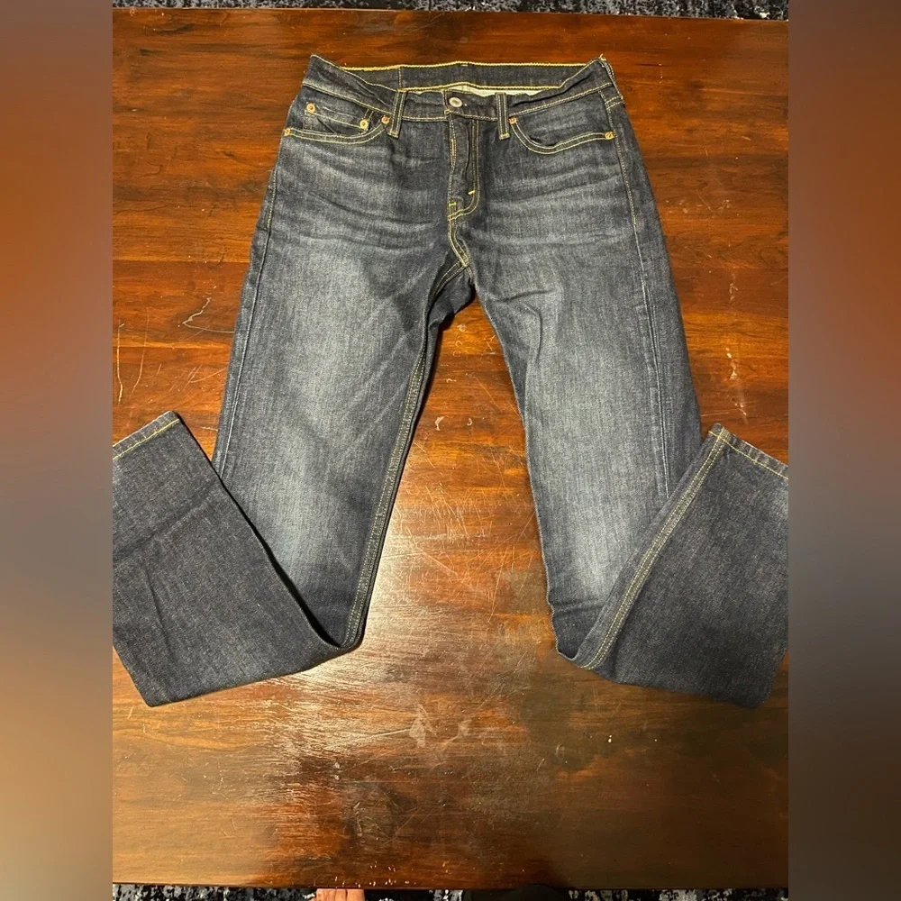 Levi's 511 Skinny Premium Denim Blue Jeans Tag Size 29 X 32